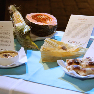Presentación de comidas regionales en el Museo de la Casa Histórica de la Independencia